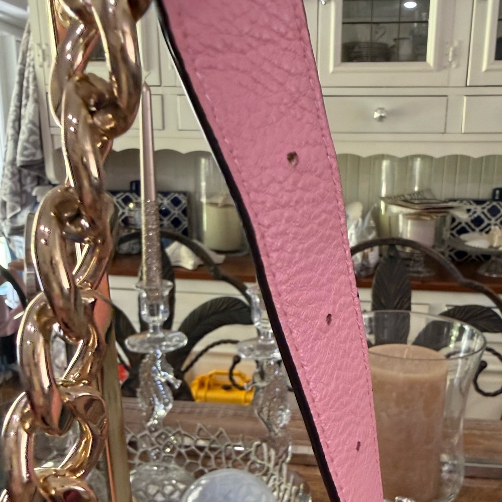 Michael Kors Mott Brandy Bubble Gum Pink Pebble Leather Belt Bag, Shoulder Bag - Picture 6 of 12